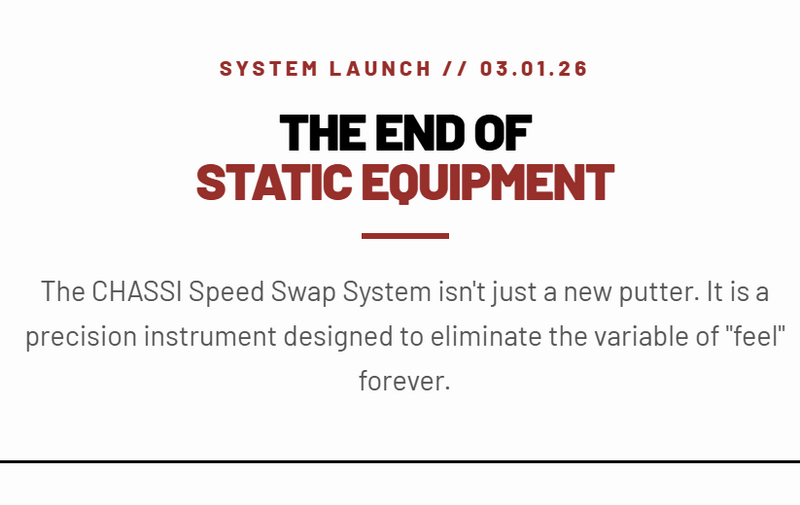 CHASSI Speed Swap System – Official Launch Date: March 1, 2026!