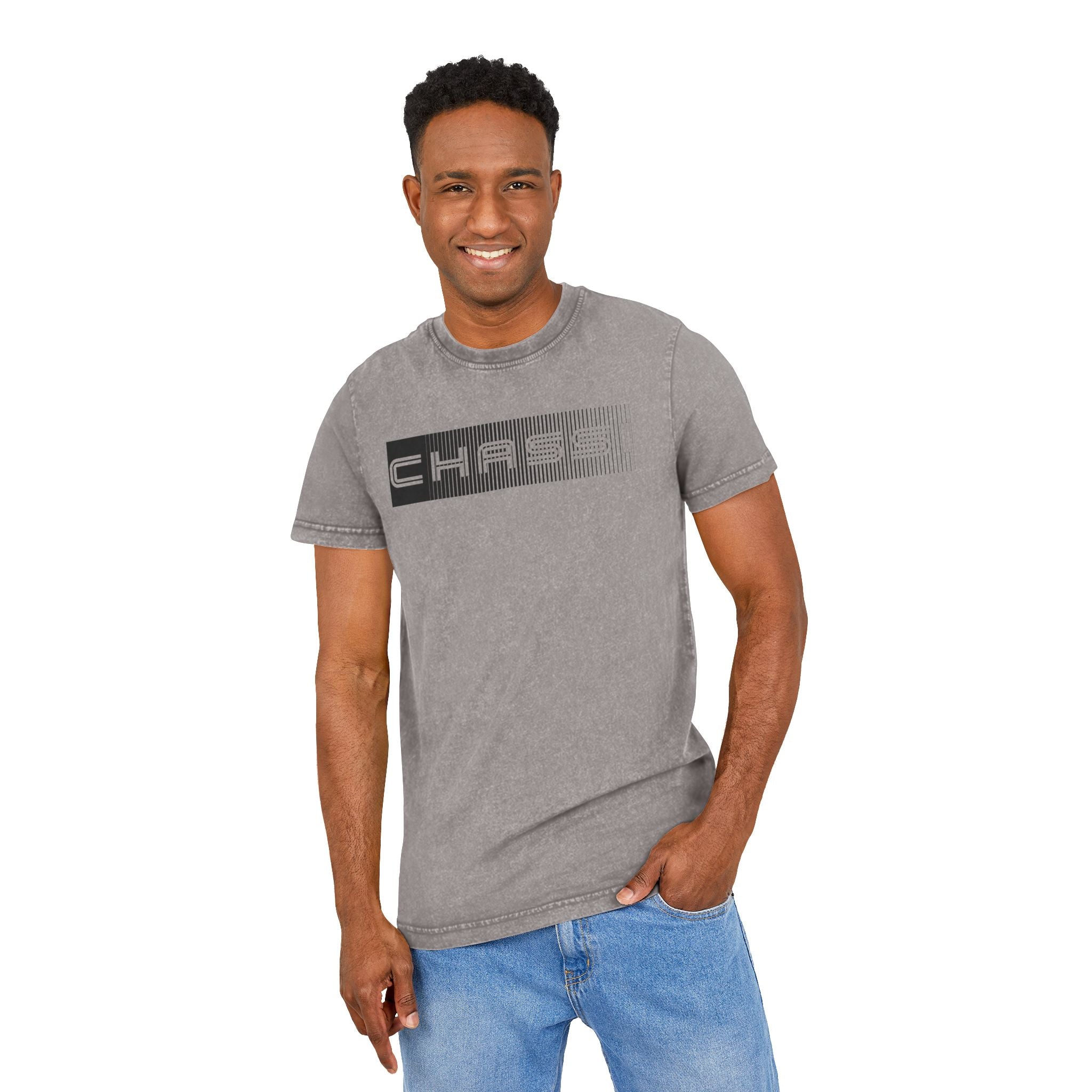 Acid Washed CHASSI RETRO FADE Tee