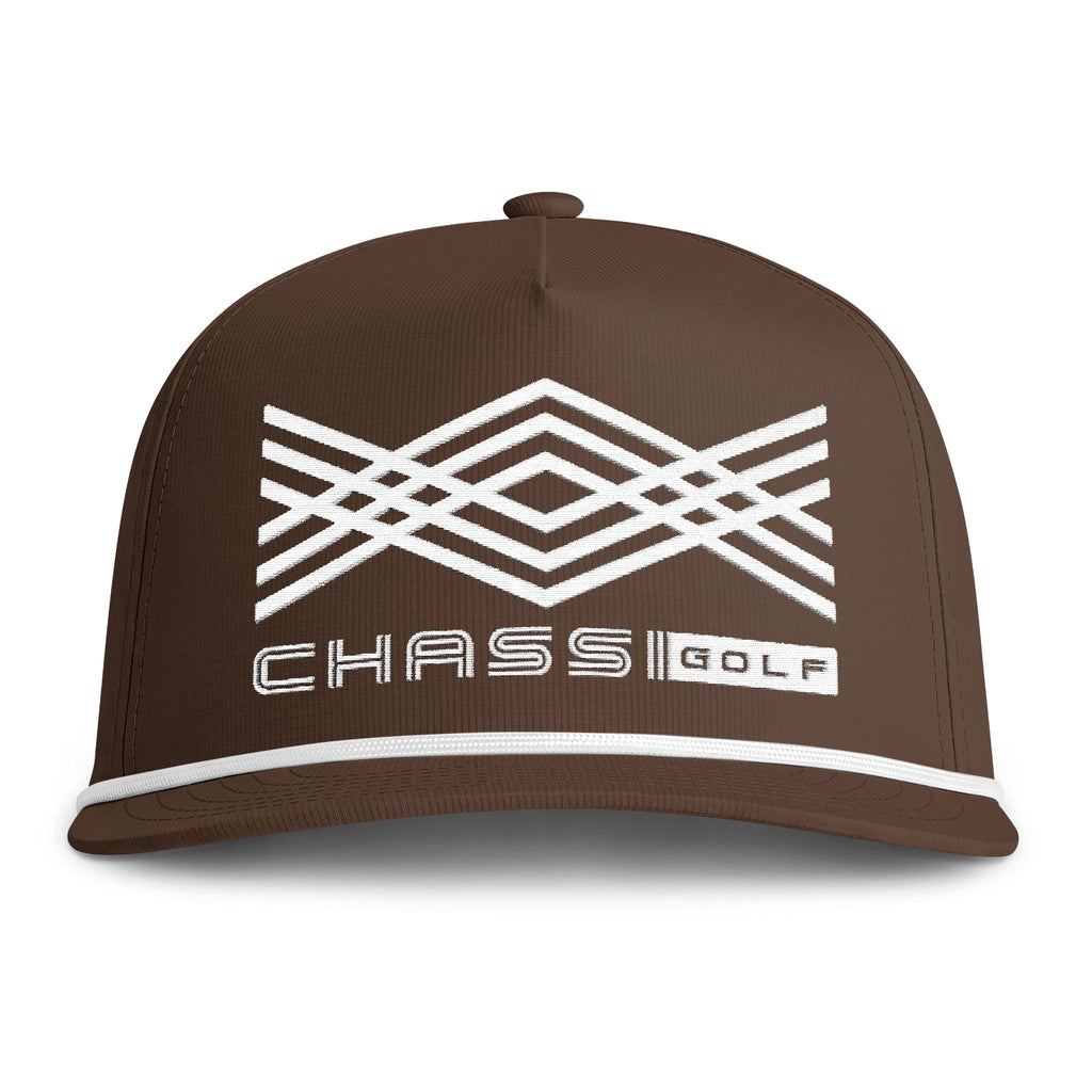 CHASSI MEGA ICON Sunwashed Rope Cap - Distressed Logo Hat