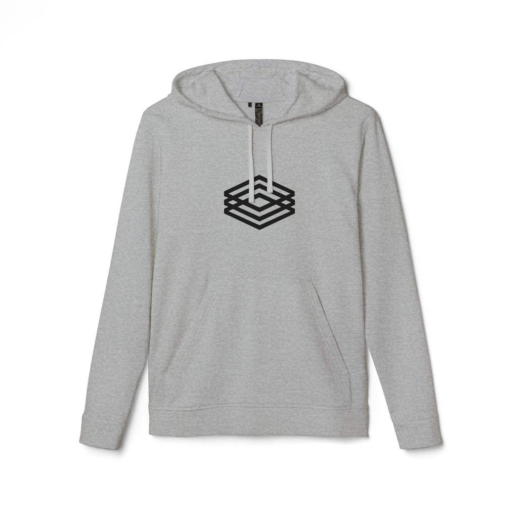 Twisted Irons: adidas Unisex Golf Hoodie - Stylish Fleece Design for Golf Enthusiasts