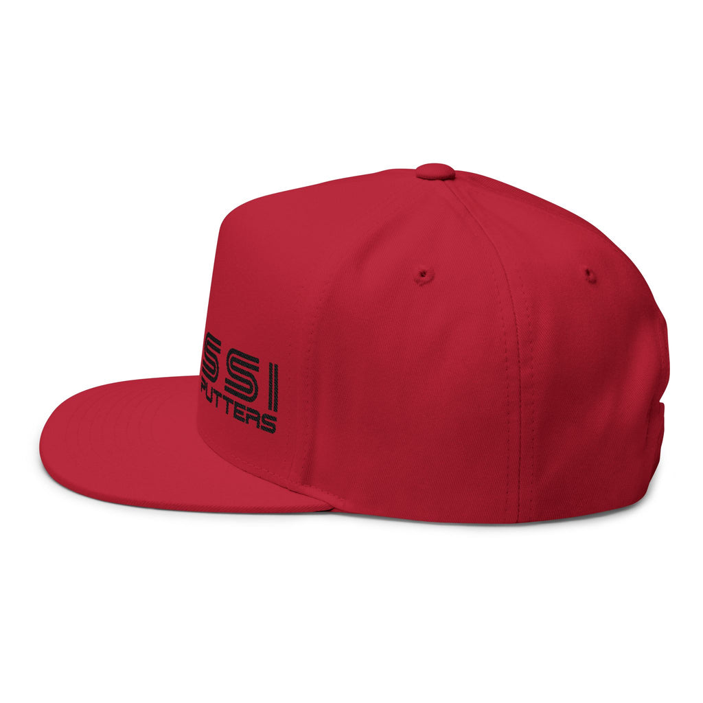 Chassi Putters Flat Bill Cap - Stylish Golf Hat for Enthusiasts