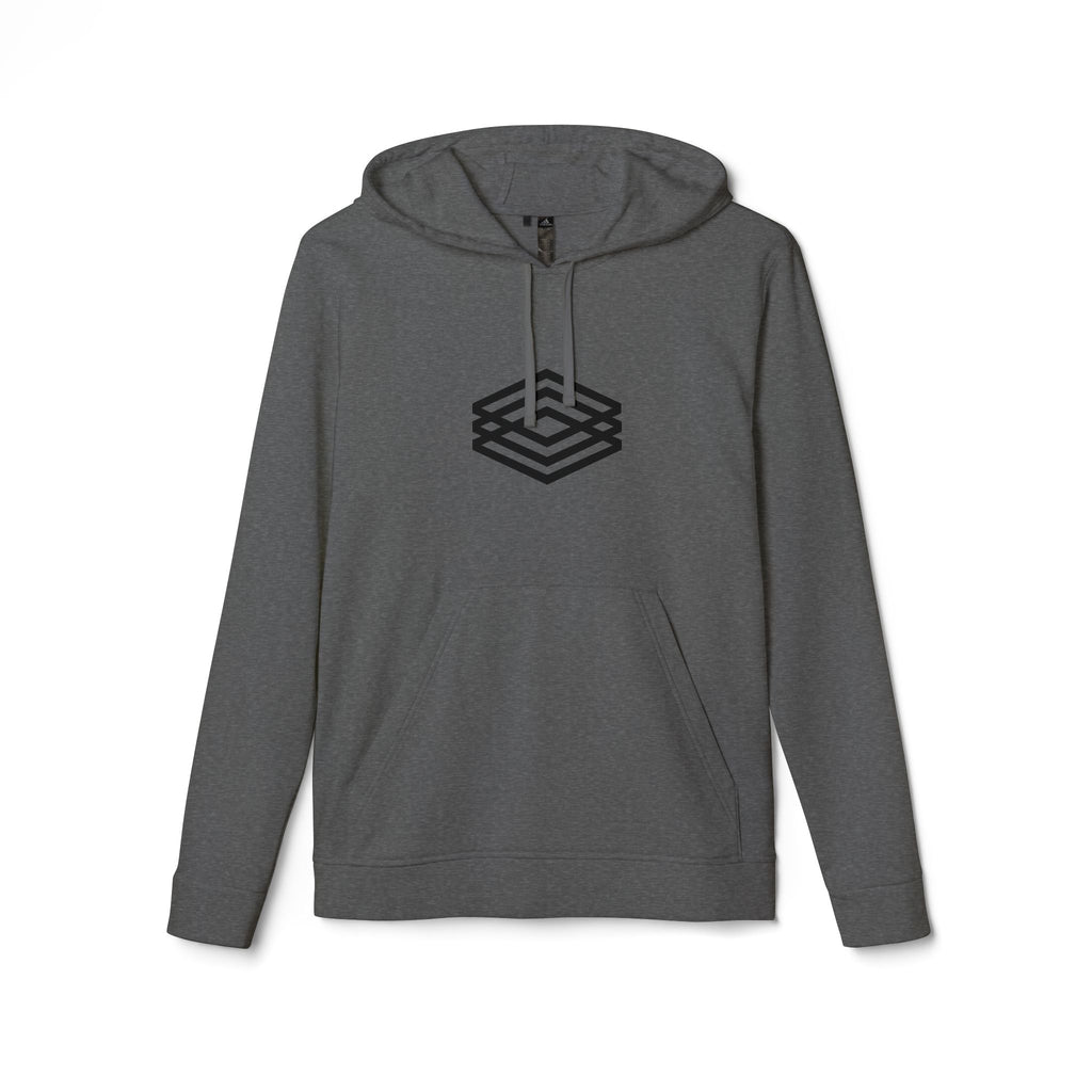 Twisted Irons: adidas Unisex Golf Hoodie - Stylish Fleece Design for Golf Enthusiasts