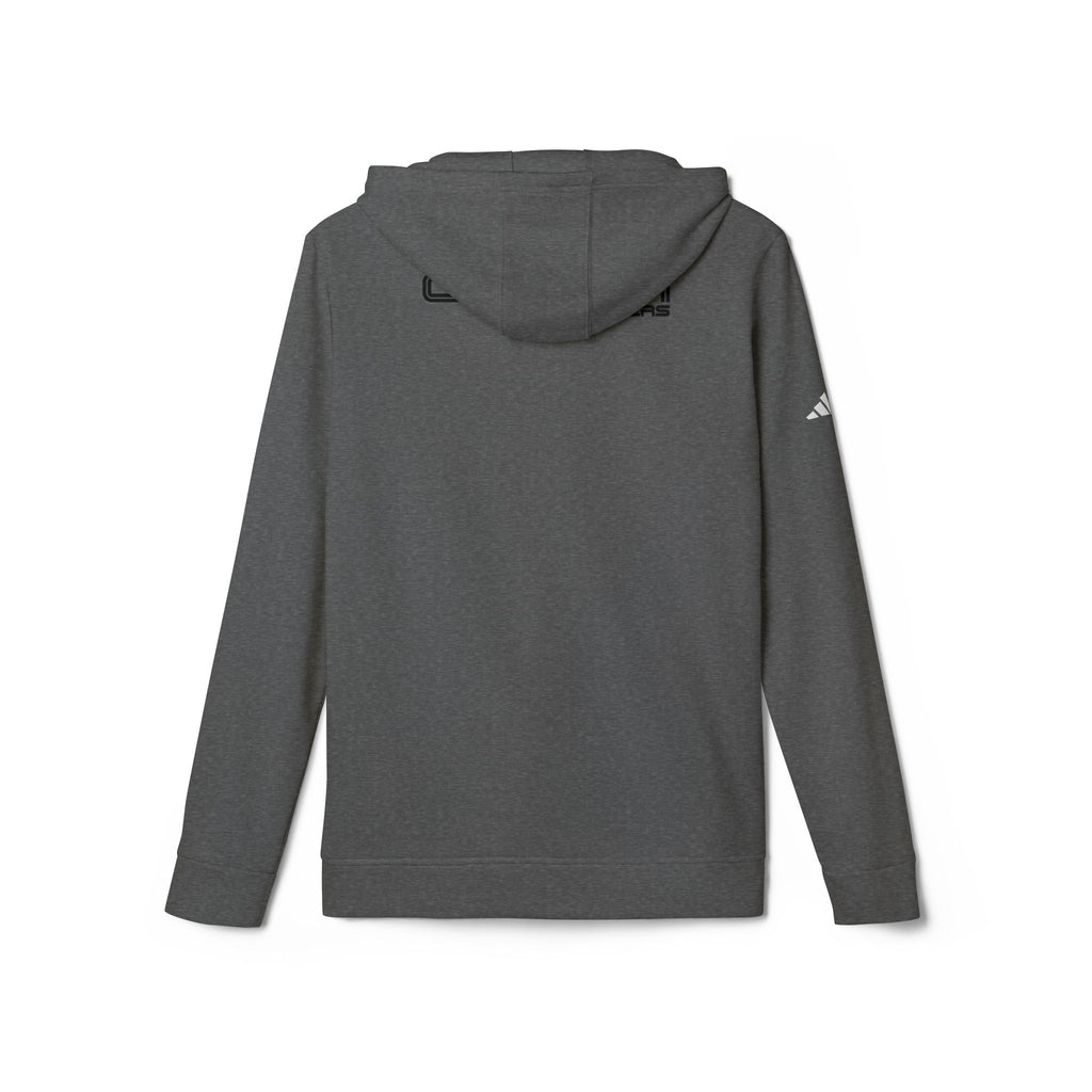 Twisted Irons: adidas Unisex Golf Hoodie - Stylish Fleece Design for Golf Enthusiasts