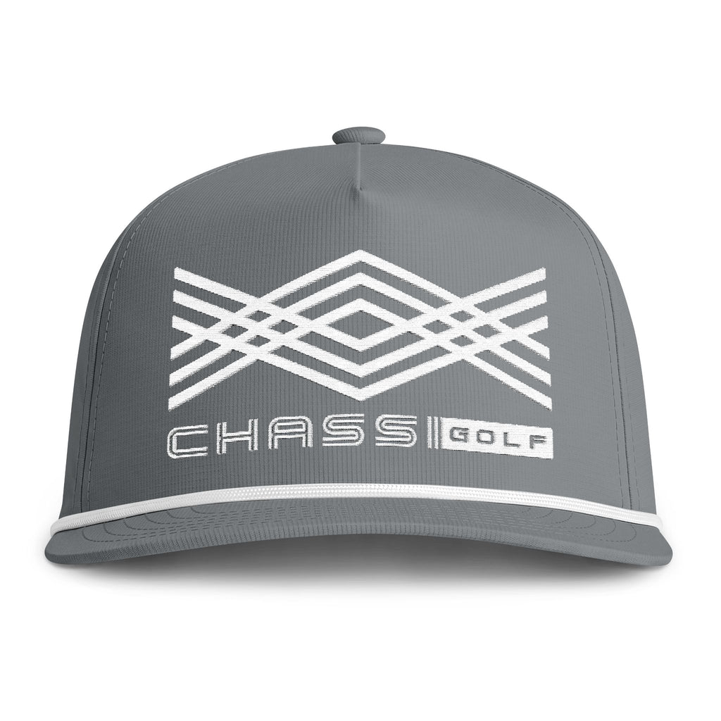 CHASSI MEGA ICON Sunwashed Rope Cap - Distressed Logo Hat