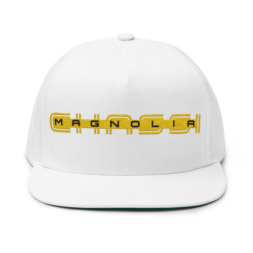 MAGNOLIA GEN 1 DRIP: Embroidered Flat Bill
