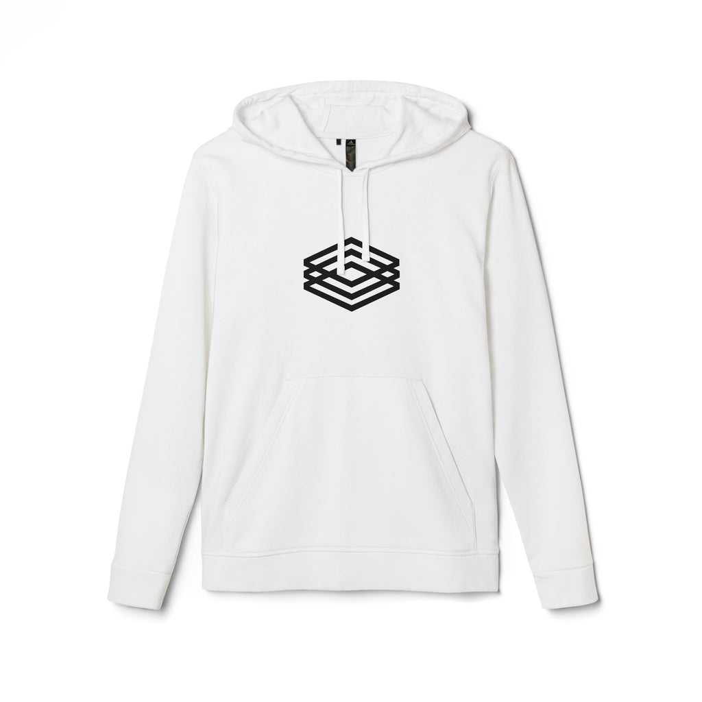 Twisted Irons: adidas Unisex Golf Hoodie - Stylish Fleece Design for Golf Enthusiasts